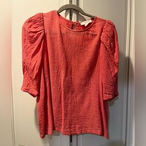 Treasure & Bond puff sleeve blouse